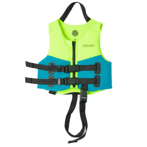 2023 Ripcurl Junior Omega Buoy Vest (Lime) - Cables Wake Park